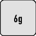 Schroefdraadtapring M30x1,5 mm kaliber tolerantie 6g BOSS
