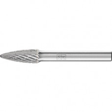 Stiftfrees RBF d. 8 mm koplengte 20 mm schacht-d. 6 mm hardmetaal vertanding 3 P