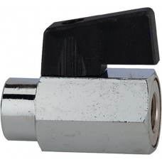 Minikogelkraan 9,73 mm G 1/8 inch binnen-/binnenschroefdraad RIEGLER