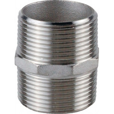 Dubbele nippel NPS=1 1/2inch 340inch 8-kant lengte 49,5mm SPRINGER