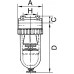 Filter standaard schroefdraad mm 19,17 G 1/2 inch BG III 4000 l/min RIEGLER