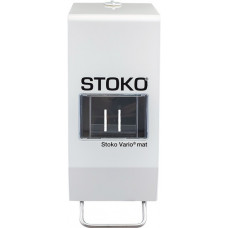 Zeepdispenser stoko vario mat H322xB126xD140ca.mm 1l, 2 l wit STOKO