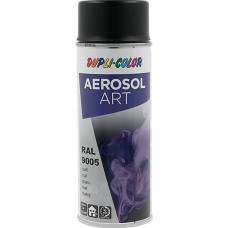 Kleurlakspray AEROSOL art diepzwart mat RAL 9005 400 ml spuitbus DUPLI-COLOR