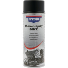 Thermo-lakspray professional 800 graden Celsius zwart 400 ml spuitbus PRESTO