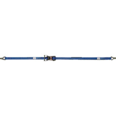 Sjorband DIN EN 12195-2 lengte 4 m breedte 25 mm met ratel + punthaak LC omdr. 1