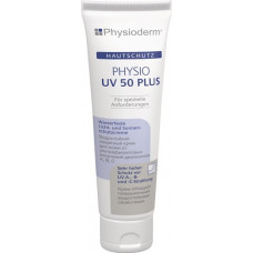 Huidbeschermingscrème PHYSIO UV 50 PLUS 100 ml trekt snel een, LSF 50+ 100ml tub
