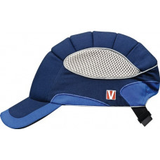 Veiligheidspet VOSS-Cap per 52-60cm kobaltblauw/korenblauw EN812:2013-04 VOSS