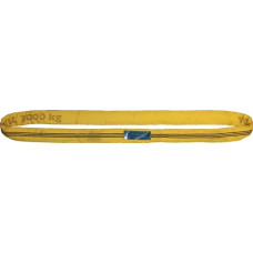 Ronde draagband DIN EN 1492-2 omvang 2 m geel draagverm. eenv. 3000 kg PROMAT