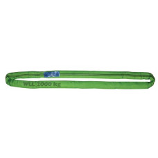 Ronde draagband DIN EN 1492-2 omvang 2 m groen draagverm. eenv. 2000 kg PROMAT