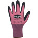 Handschoen LADY FLEXTER maat 6 roze/zwart EN 420/EN 388 PSA-categorie II STRONGH