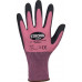 Handschoen LADY FLEXTER maat 8 roze/zwart EN 420/EN 388 PSA-categorie II STRONGH