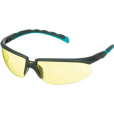 Veiligheidsbril S2003SGAF-BGR-EU EN 166 EN170 beugel grijs/turkoois, glas geel p