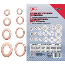 Koperafdichtringen-assortiment 300-delig BGS