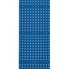 Geperforeerde plaat B450xL1000mm gentiaanblauw, RAL 5010 RASTERPLAN