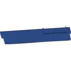 Vakverdeler voor stellingbak B240mm breedte 240mm polypropyleen blauw KAPPES
