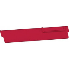 Vakverdeler voor stellingbak B240mm breedte 240mm polypropyleen rood KAPPES