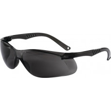 Veiligheidsbril Daylight One EN 166 beugel zwart, ring smoke polycarbonaat PROMA