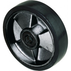 Stuurwiel massief rubber naaf-L43mm wiel-B50mm wiel-d. 200mm kunststof-velg P