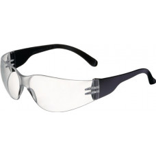Veiligheidsbril Daylight Basic EN 166 beugel zwart, ring helder polycarbonaat PR