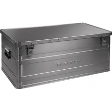 Aluminium box L900xB490xH380mm 140 l met klapdeksel en cilinderslot PROMAT