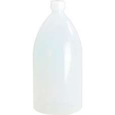 Fles met nauwe hals totale hoogte 223,5mm totale d. 97,5mm polyethyleen (LDPE)