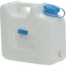 Waterjerrycan 12 l HD-PE stapelbaar, met uitloopkraan H310xB350xD165mm HÜNERSDOR