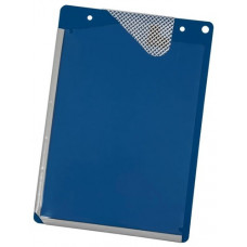 Opdrachtenmap PVC met gesealde rand DIN A4 blauw EICHNER