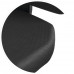 Werkdraaistoel Nexxit vloerglijders integraalschuim zwart handvatkleur blauw 450