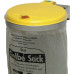 Afvalbak B400xD510mm 120 l deksel geel (KS) VAR