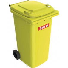 Vuilcontainer 240 l HDPe geel verrijdbaar, volgens EN 840 SULO