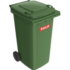 Vuilcontainer 240 l HDPe groen verrijdbaar, volgens EN 840 SULO