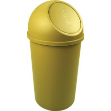 Afvalbak H615xd.312mm 25l geel HELIT
