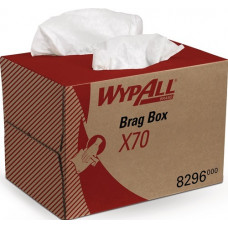 Doekje WypAll® X70 8296 ca. L426xB282mm wit 1-laags box WYPALL