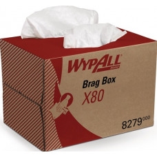 Doekje WypAll® X80 8279 ca. L424xB282mm wit 1-laags box WYPALL
