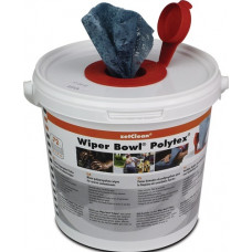 Handreinigingsdoek Wiper Bowl® Polytex® grote reinigingskracht 72 doekjes emmer
