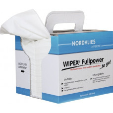 Poetsdoek WIPEX Fullpower „TO GO” L380xB320ca. mm wit z-gevouwen WIPEX