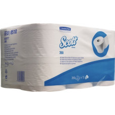 Toiletpapier Scott 8518 3 laags, kleine rollen 36 rollen à 350 vellen = 12.600 v