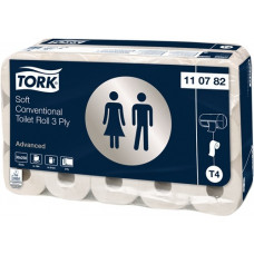 Toiletpapier TORK Advanced · 110782 3 laags, decorprint TORK