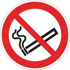 Verbodsteken ASR A1.3/DIN EN ISO 7010 roken verboden kunststof