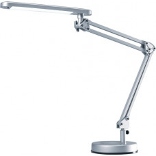 Schrijftafellamp aluminium zilver hoogte max. 600 mm standaard met LED