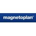 Magnetische lijst L500xB50xS0,5mm wit zelfklevend MAGNETOPLAN