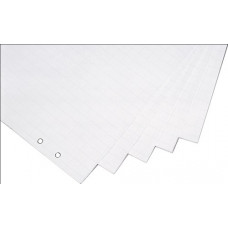 Flipchartblok B650xH930mm geruit/blanco 5 x 20 blad MAGNETOPLAN