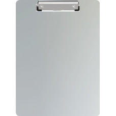 Klembord aluminium met magneetband DIN A4 zilver