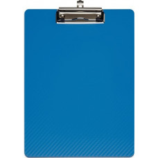 Klembord polypropyleen beugelklem met handvatrand DIN A4 blauw