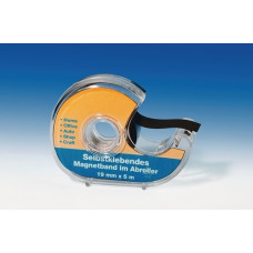 Magneetkleefband bandbreedte 19 mm bandlengte 5 m in dispenser MAGNETOPLAN