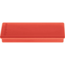 Rechthoekige magneet B55xD22xS8mm rood MAGNETOPLAN