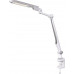 Schrijftafellamp LED Multiflex ABS, ijzer, PS wit/zilver hoogte 600mm met poot