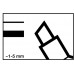 Permanentmarker 3300 zwart streepbreedte 1-5 mm spitse punt EDDING
