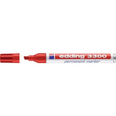 Permanentmarker 3300 rood streepbreedte 1-5 mm spitse punt EDDING