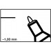 Permanentmarker 400 zwart streepbreedte 1 mm ronde punt EDDING